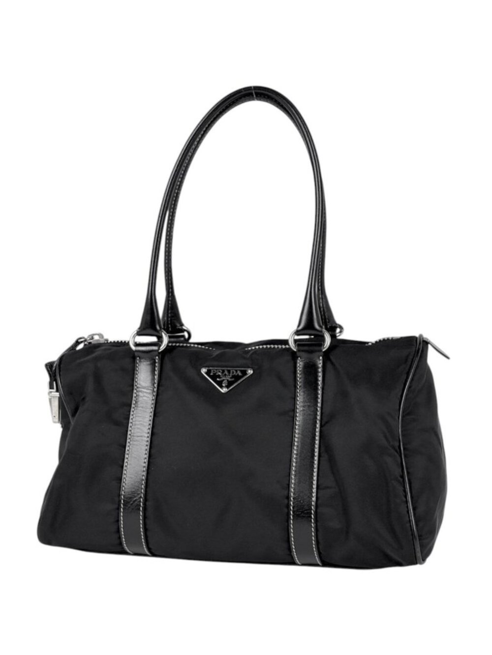 Prada Handbag Tessuto Nylon Nero